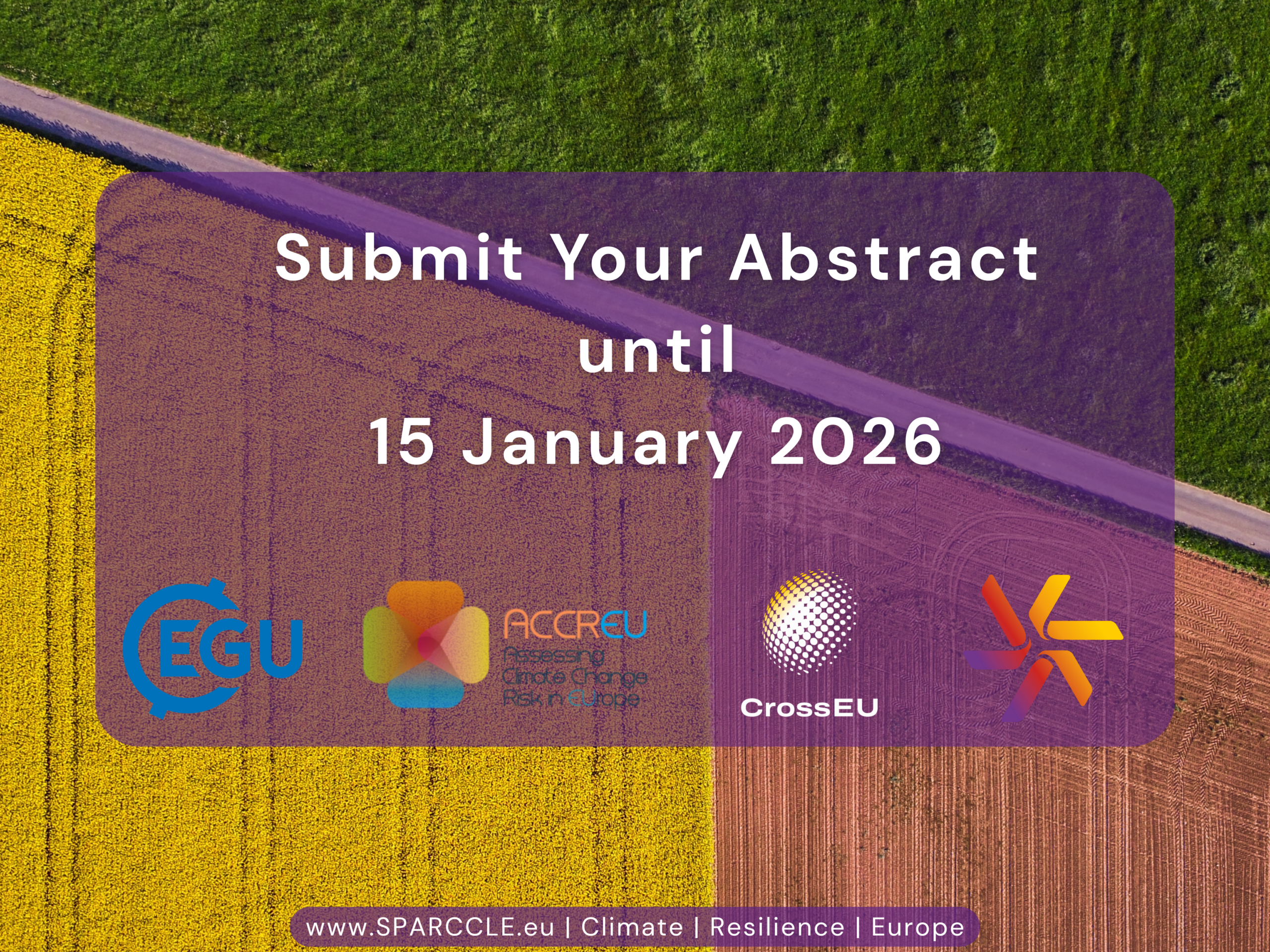 SPARCCLE, CROSSEU, and ACCREU at EGU 2026