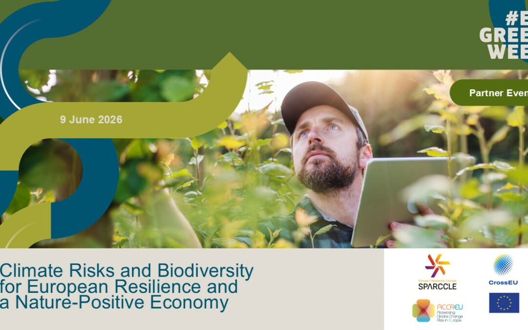 EU Green Week 2026 Partner Event: Climate Risks and Biodiversity for European Resilience and a Nature-Positive Economy